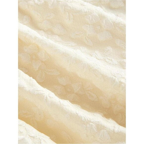 Women's Polyester Spaghetti Strap Ruffle Hem Peplum Cami Top Casual - Picture 4 of 4